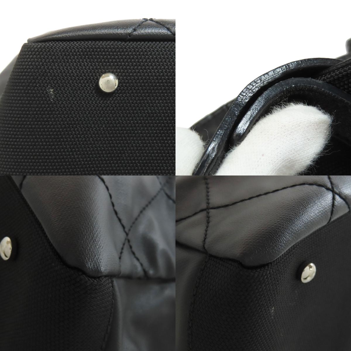 CHANEL シャネル パビリアリッツ MM シルバー金具 トートバッグ カーフ レディース 中古