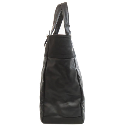 CHANEL シャネル パビリアリッツ MM シルバー金具 トートバッグ カーフ レディース 中古