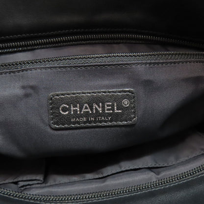 CHANEL シャネル パビリアリッツ MM シルバー金具 トートバッグ カーフ レディース 中古