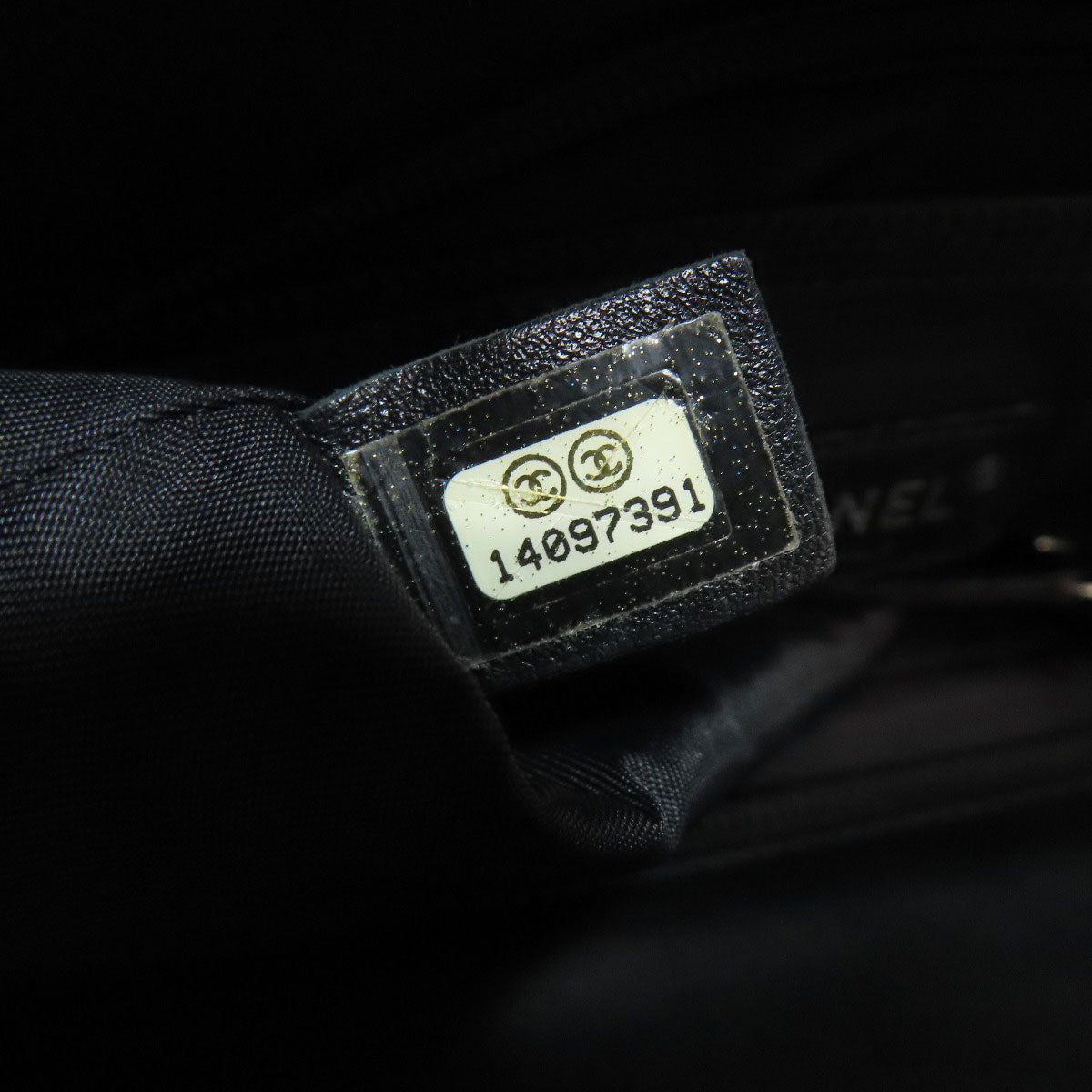 CHANEL シャネル パビリアリッツ MM シルバー金具 トートバッグ カーフ レディース 中古