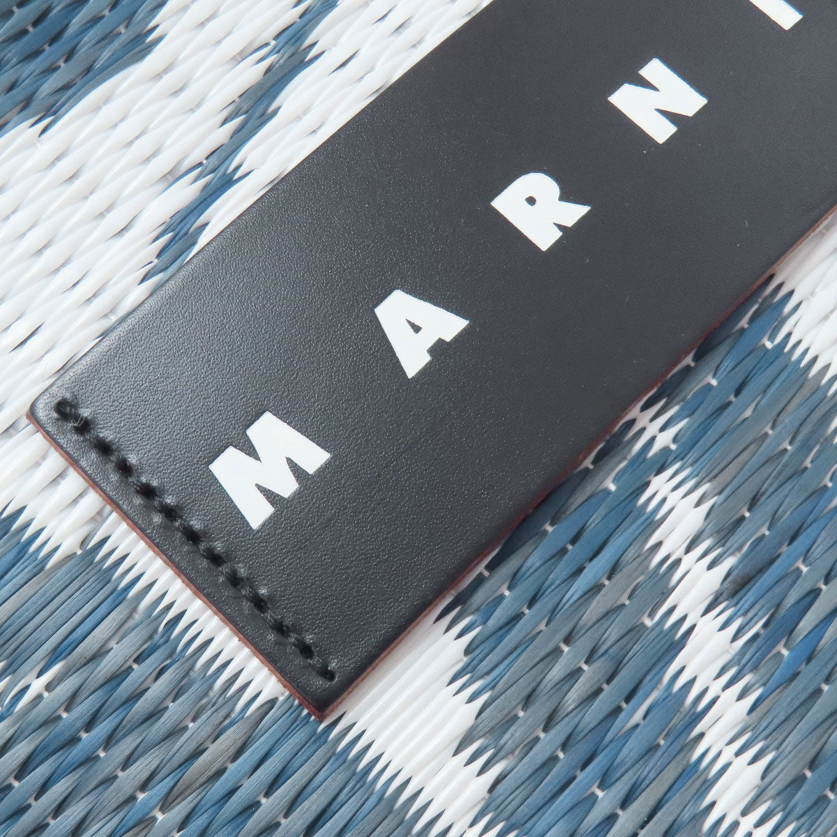 MARNI マルニ たたみトート植物柄 トートバッグ ポリプロピレン レディース 中古
