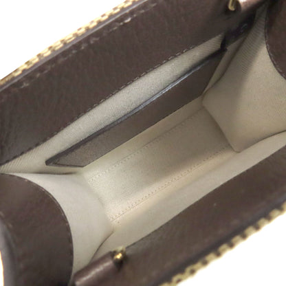 GUCCI グッチ 699406 ジャンボGG ミニ トートバッグ 2WAY ハンドバッグ キャンバス レディース 中古