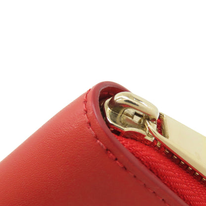 Salvatore Ferragamo サルヴァトーレフェラガモ ガンチーニ金具 二つ折り財布（小銭入れあり） レザー レディース 中古