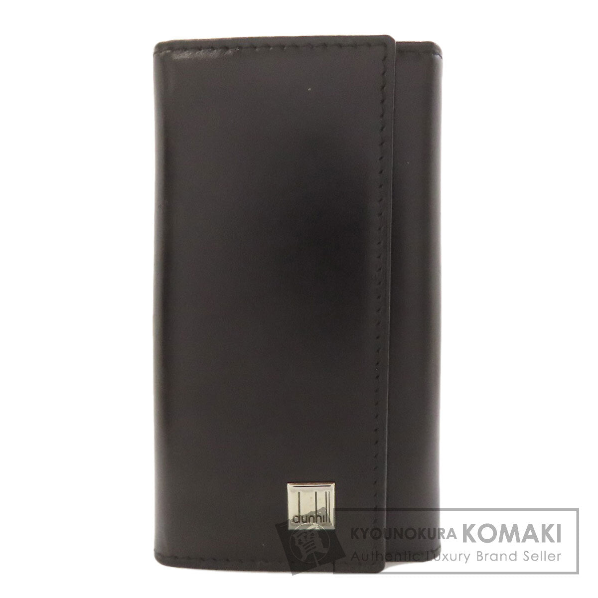 Dunhill ダンヒル ロゴ カードケース レザー レディース 中古