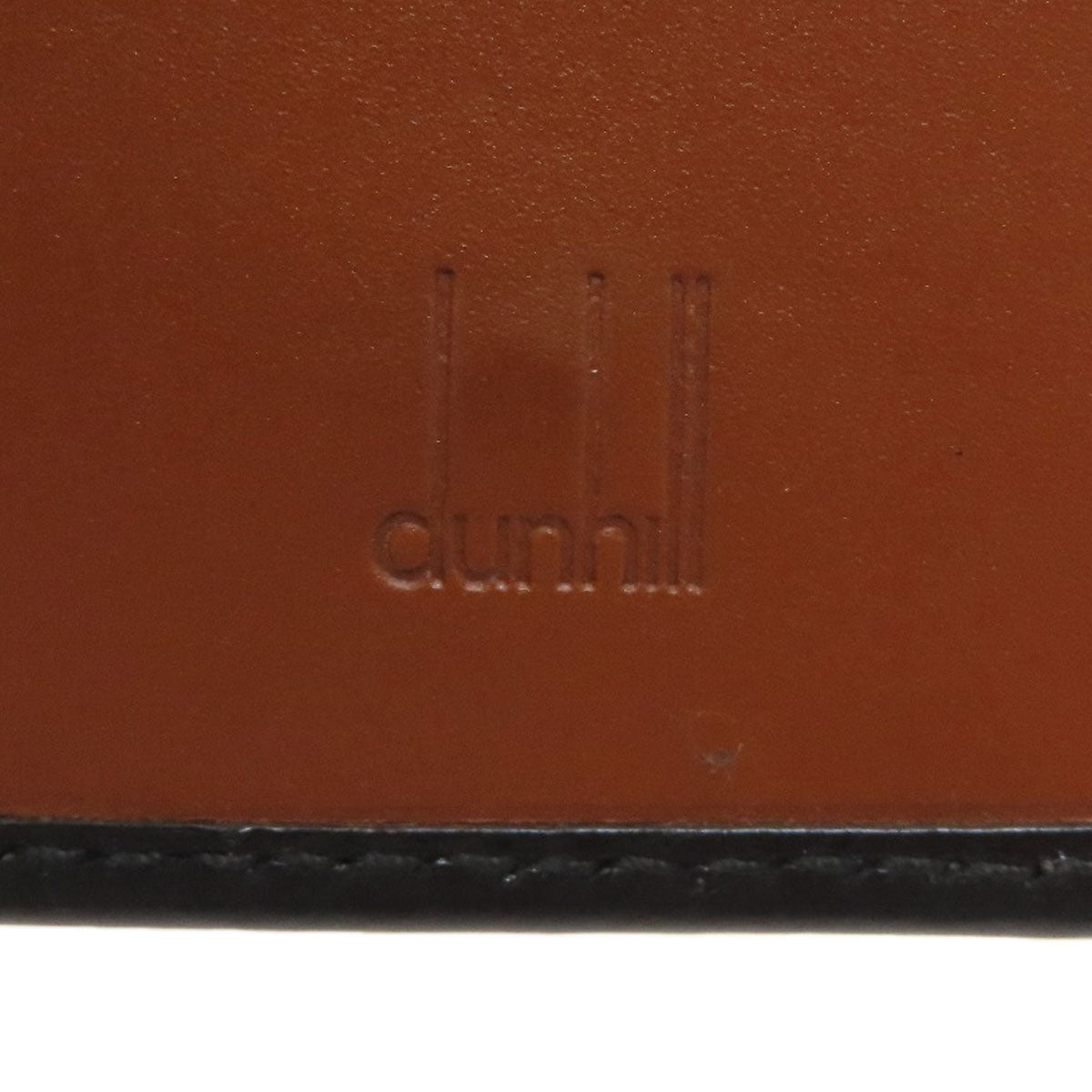 Dunhill ダンヒル ロゴ カードケース レザー レディース 中古