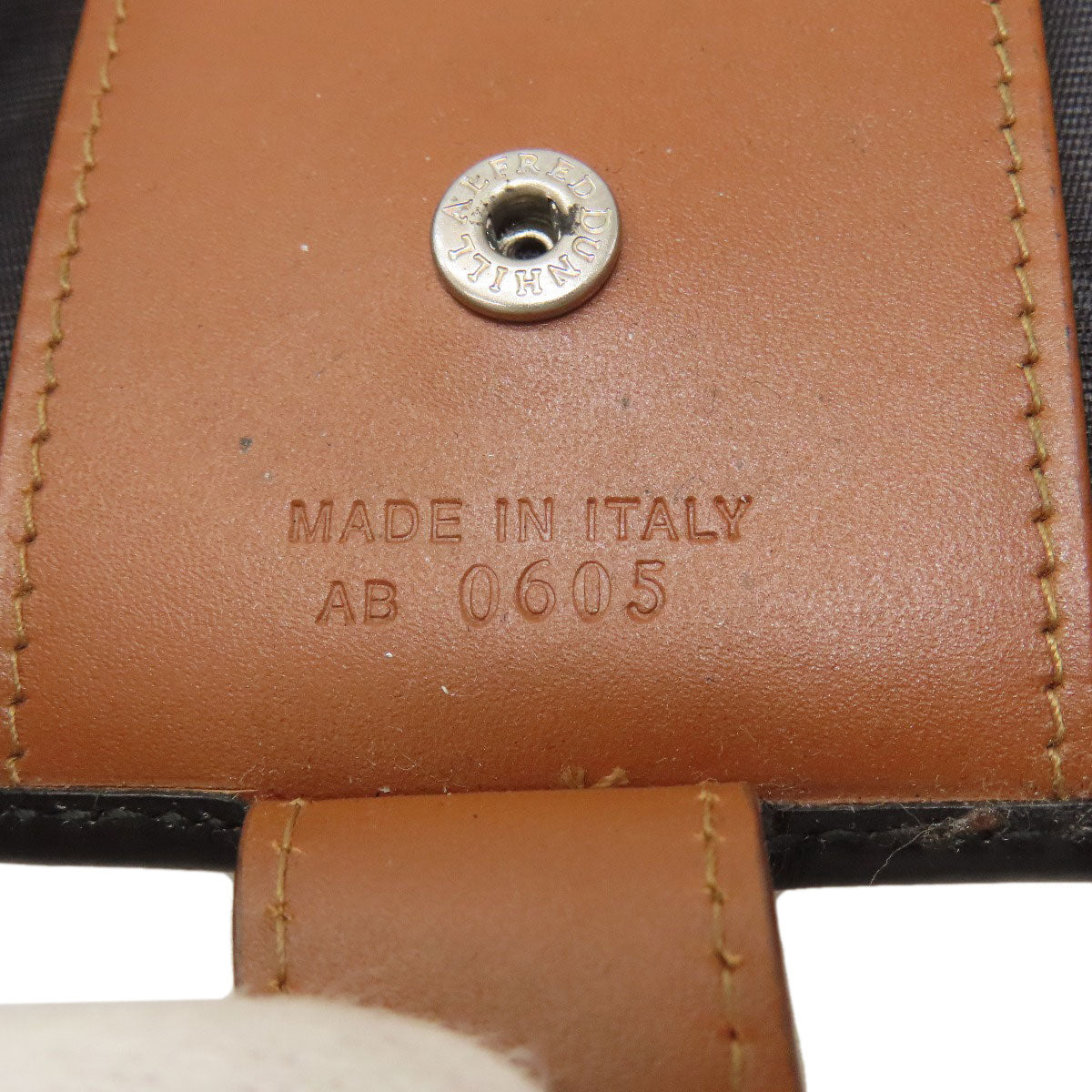Dunhill ダンヒル ロゴ カードケース レザー レディース 中古