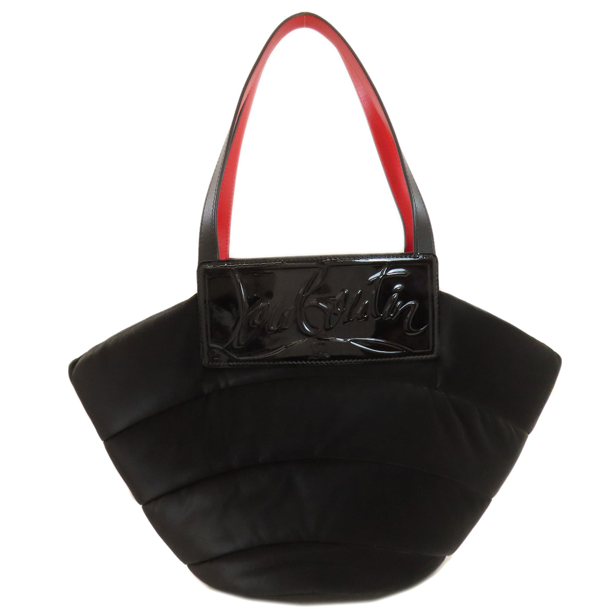 Christian Louboutin クリスチャンルブタン ルビショア トートバッグ ナイロン レディース 中古