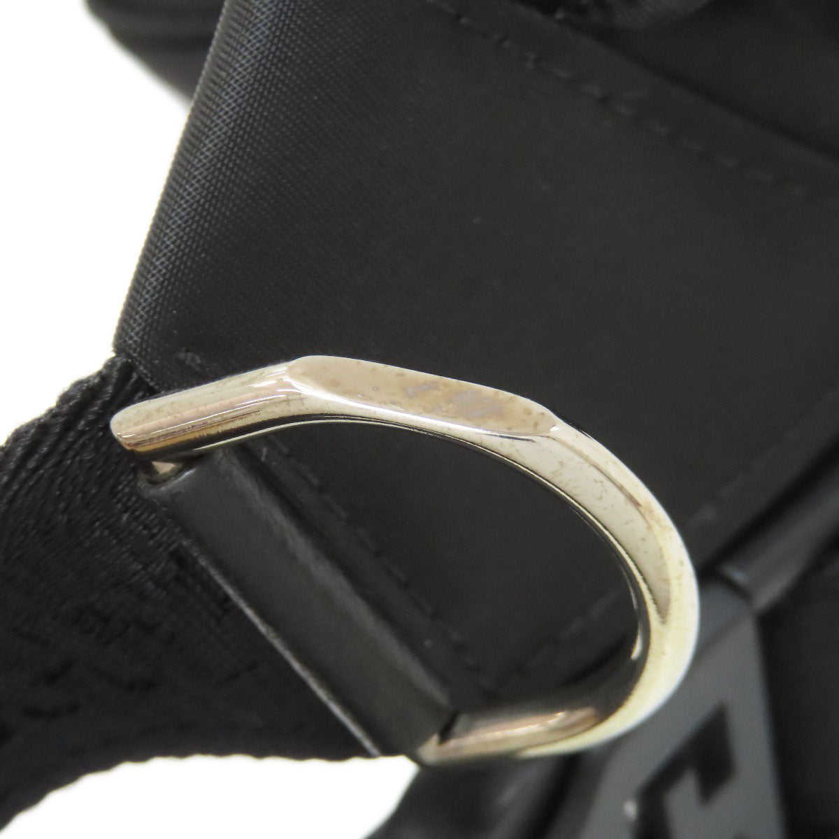 GIVENCHY ジバンシー ロゴ ボディバッグ ナイロン レディース 中古
