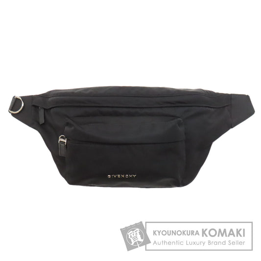 GIVENCHY ジバンシー ロゴ ボディバッグ ナイロン レディース 中古