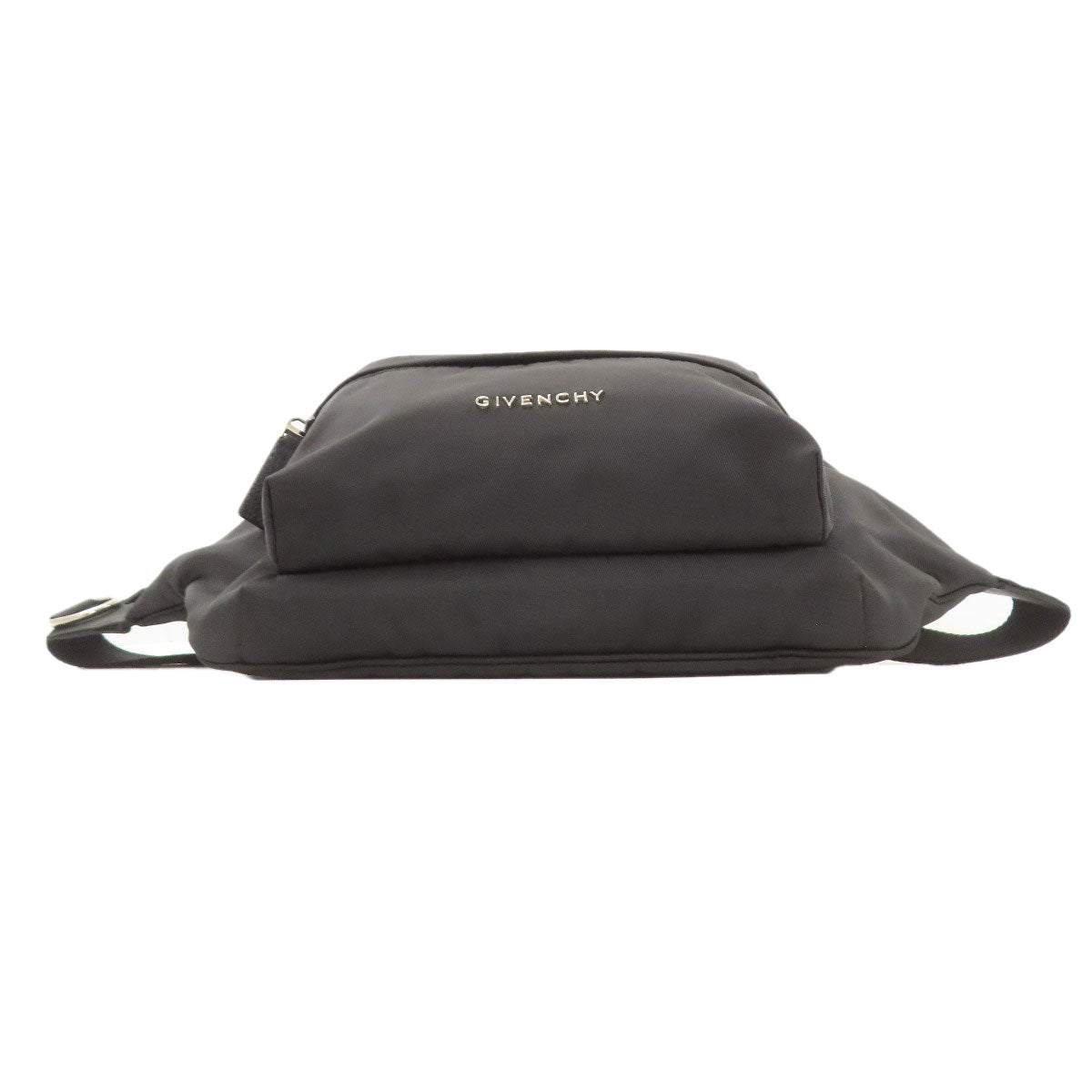 GIVENCHY ジバンシー ロゴ ボディバッグ ナイロン レディース 中古