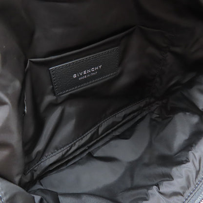 GIVENCHY ジバンシー ロゴ ボディバッグ ナイロン レディース 中古