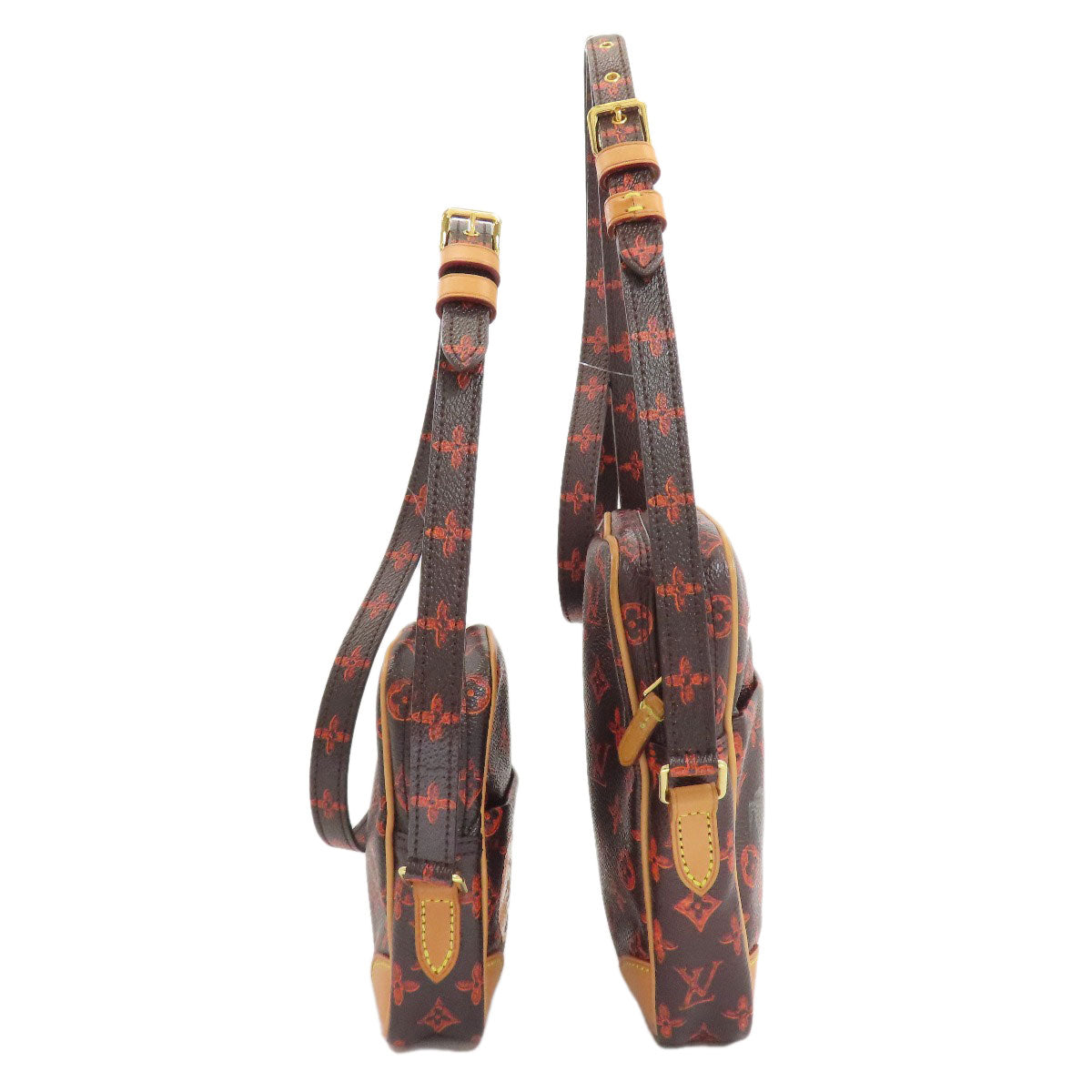 LOUIS VUITTON ルイヴィトン M44399 パナムセット キャットグラム ショルダーバッグ モノグラムキャンバス レディース 中古