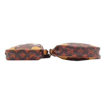 LOUIS VUITTON ルイヴィトン M44399 パナムセット キャットグラム ショルダーバッグ モノグラムキャンバス レディース 中古