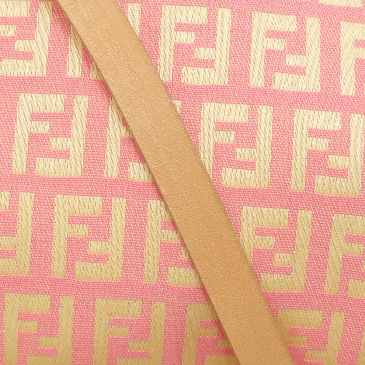 FENDI フェンディ ズッキーノ トートバッグ キャンバス レディース 中古