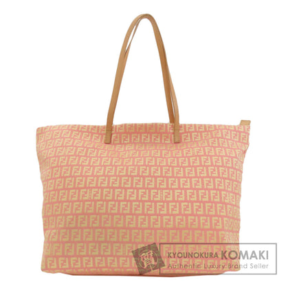FENDI フェンディ ズッキーノ トートバッグ キャンバス レディース 中古