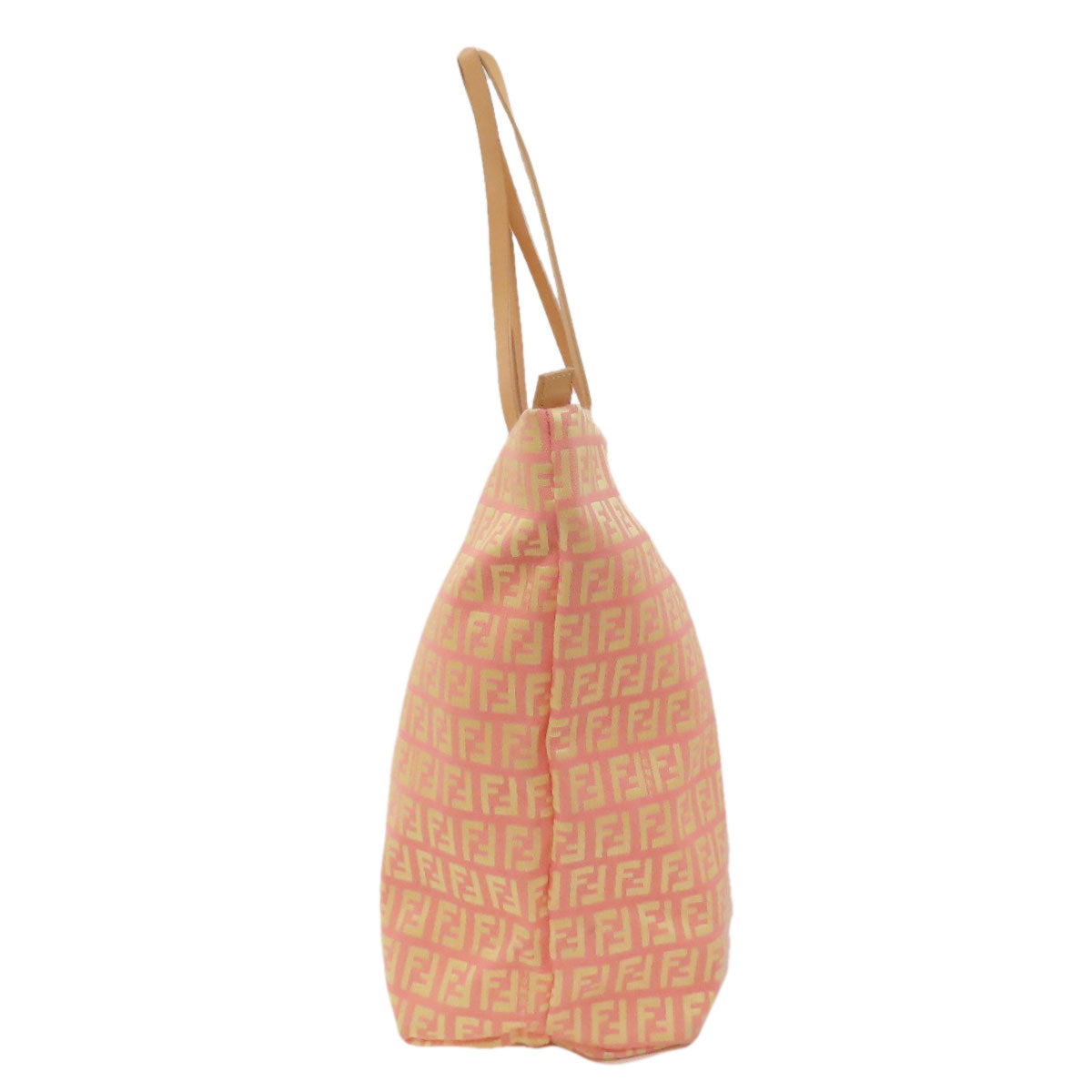 FENDI フェンディ ズッキーノ トートバッグ キャンバス レディース 中古
