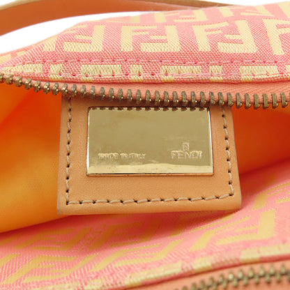 FENDI フェンディ ズッキーノ トートバッグ キャンバス レディース 中古