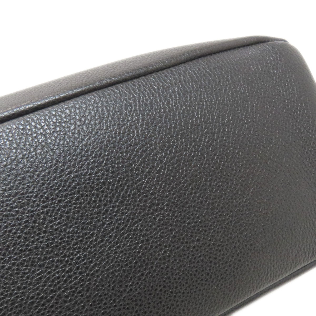 VERSACE ヴェルサーチ ロゴ トートバッグ カーフ レディース 中古