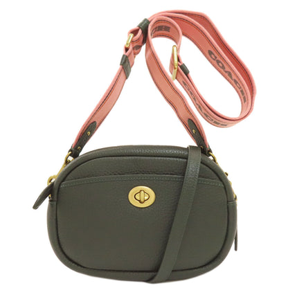 COACH コーチ C4813 カメラバッグ ショルダーバッグ レザー レディース 中古