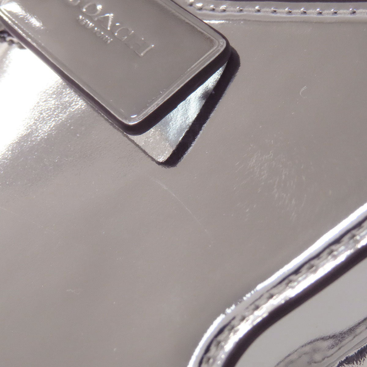 COACH コーチ CN700 スター 2WAY ハンドバッグ レザー レディース 中古