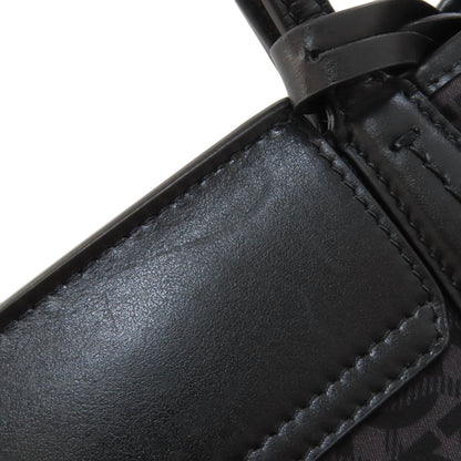 Salvatore Ferragamo サルヴァトーレフェラガモ フラワー ガンチーニモチーフ トートバッグ ナイロン レディース 中古