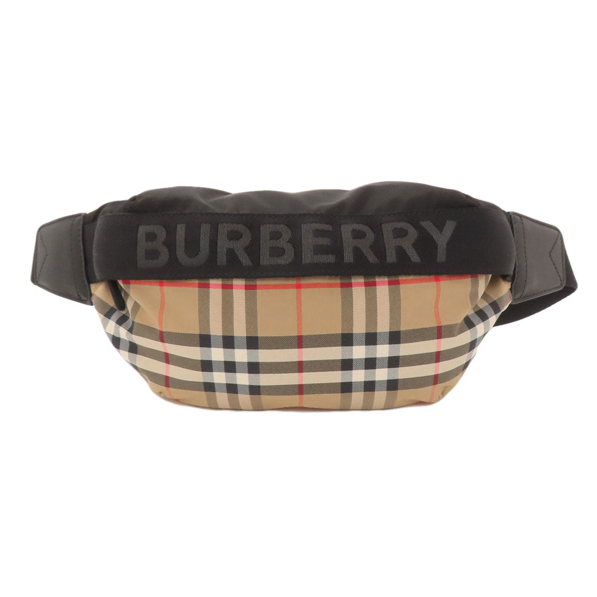 BURBERRY バーバリー ノバチェック ボディバッグ ナイロンキャンバス レディース 中古