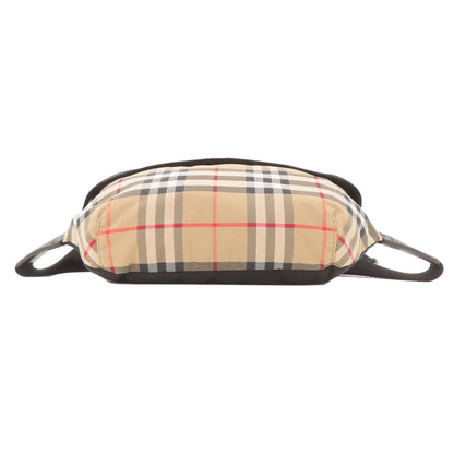 BURBERRY バーバリー ノバチェック ボディバッグ ナイロンキャンバス レディース 中古