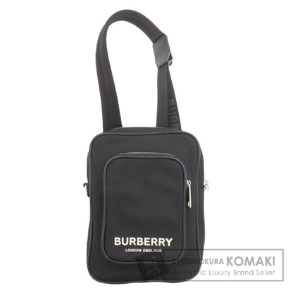 BURBERRY バーバリー ロゴ ボディバッグ ナイロン レディース 中古