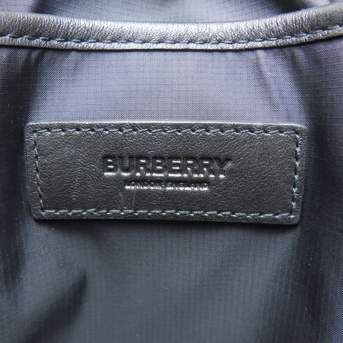 BURBERRY バーバリー ロゴ ボディバッグ ナイロン レディース 中古