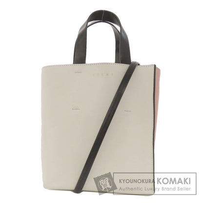 MARNI マルニ 2WAY ハンドバッグ レザー レディース 中古