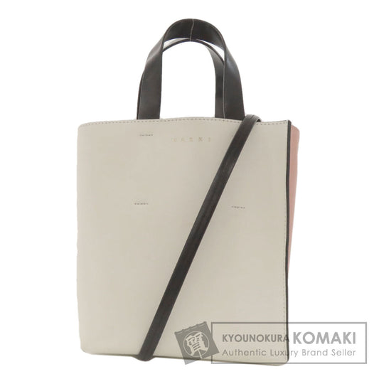 MARNI マルニ 2WAY ハンドバッグ レザー レディース 中古