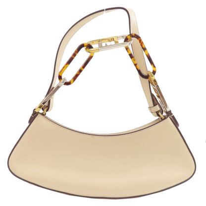 FENDI フェンディ オーロック バッグ ハンドバッグ レザー レディース 中古