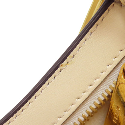 FENDI フェンディ オーロック バッグ ハンドバッグ レザー レディース 中古
