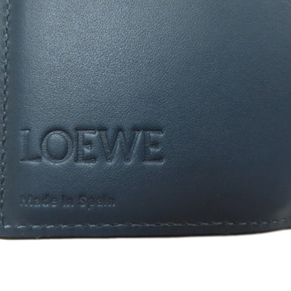 LOEWE ロエベ コンパクトウォレット アナグラム 二つ折り財布（小銭入れあり） レザー レディース 中古