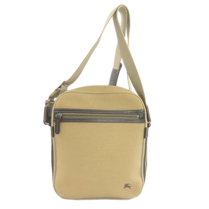 BURBERRY バーバリー ブルーレーベル ショルダーバッグ キャンバス レディース 中古