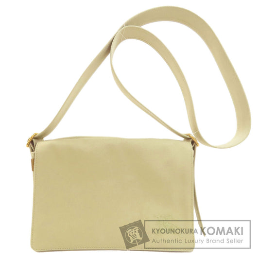 BURBERRY バーバリー ロゴ ショルダーバッグ キャンバス レディース 中古