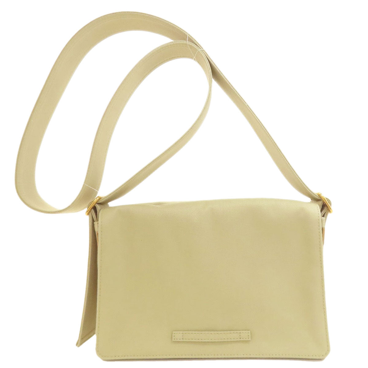 BURBERRY バーバリー ロゴ ショルダーバッグ キャンバス レディース 中古