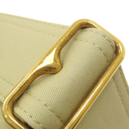 BURBERRY バーバリー ロゴ ショルダーバッグ キャンバス レディース 中古
