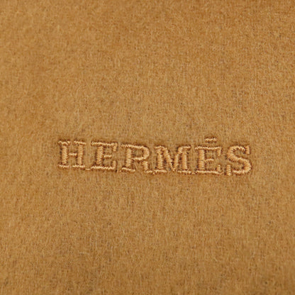 HERMES エルメス ロゴ マフラー カシミヤ レディース 中古