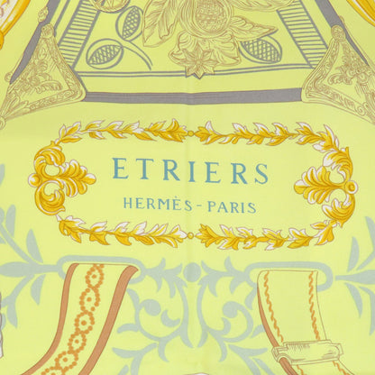HERMES エルメス カレ90 鎧 スカーフ シルク レディース 中古