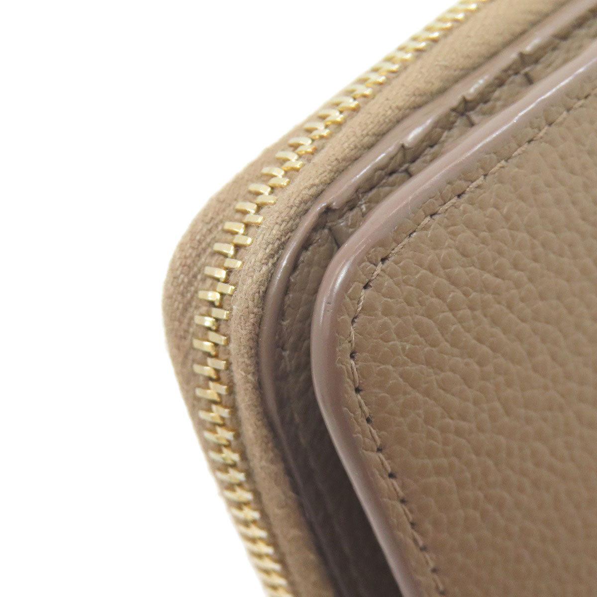 YVES SAINT LAURENT イヴ・サンローラン カサンドラ 二つ折り財布（小銭入れあり） レザー レディース 中古