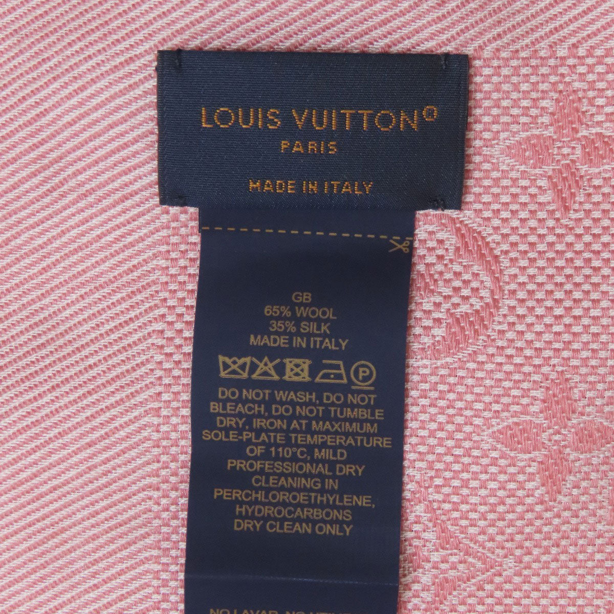 LOUIS VUITTON ルイヴィトン M77815 大判ショール モノグラム ストール ウール レディース 中古