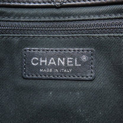 CHANEL シャネル マトラッセ シルバー金具 ショルダーバッグ カーフ レディース 中古