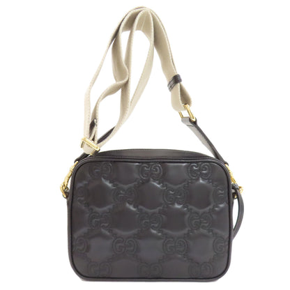 GUCCI グッチ 702234 GGマトラッセ ショルダーバッグ カーフ レディース 中古