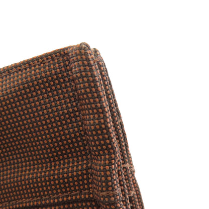 HERMES エルメス エールラインMM ハンドバッグ キャンバス レディース 中古