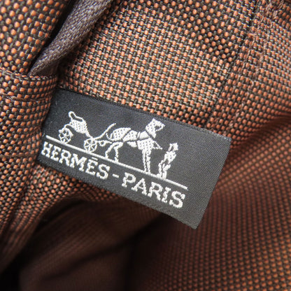 HERMES エルメス エールラインMM ハンドバッグ キャンバス レディース 中古