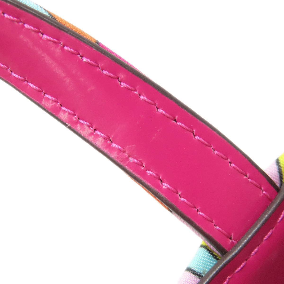 kate spade ケイトスペード フラワー 2WAY ハンドバッグ ナイロン レディース 中古
