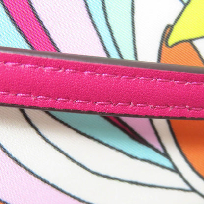 kate spade ケイトスペード フラワー 2WAY ハンドバッグ ナイロン レディース 中古