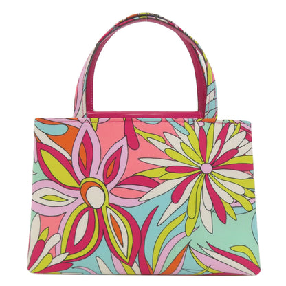 kate spade ケイトスペード フラワー 2WAY ハンドバッグ ナイロン レディース 中古