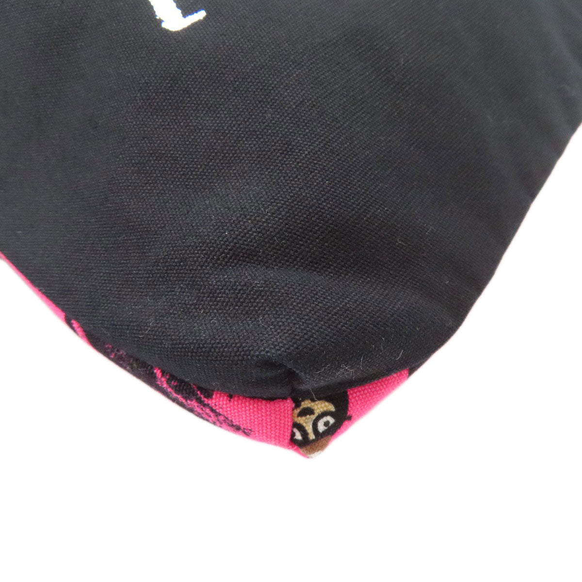 MARC BY MARC JACOBS マークバイマークジェイコブス I LOVE MISS MAKC 人物柄 トートバッグ キャンバス レディース 中古
